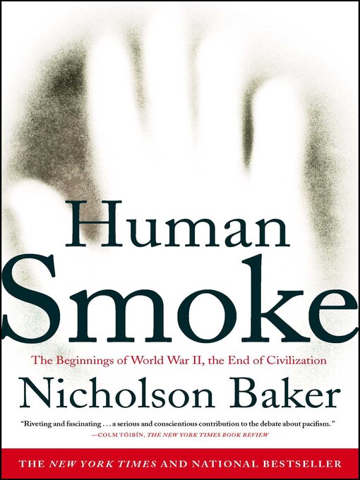 Title details for Human Smoke by Nicholson Baker - Wait list